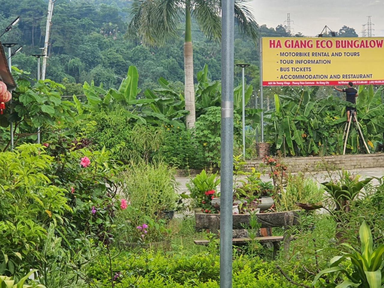 Ha Giang Eco Bungalow Eksteriør billede