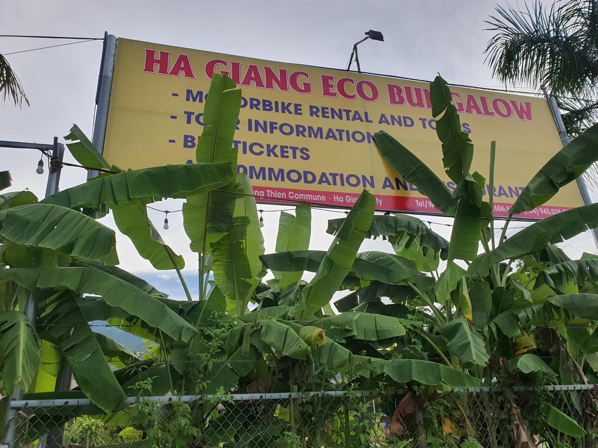 Ha Giang Eco Bungalow Eksteriør billede